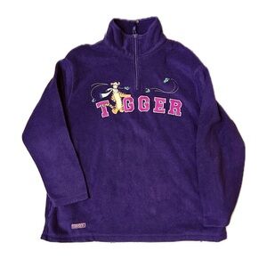 Disney Women's Purple Tigger Sweater